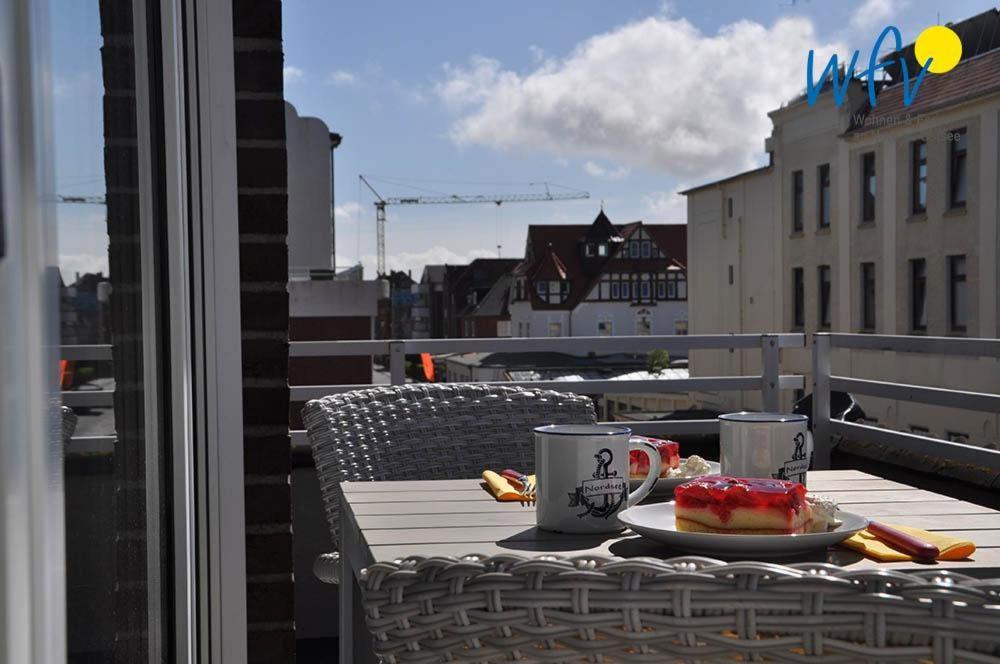 Haus Strandblick Ferienwohnung 15 Wangerooge Buitenkant foto