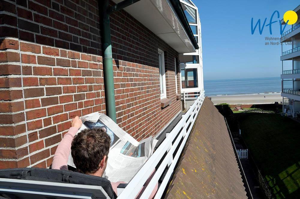 Haus Strandblick Ferienwohnung 15 Wangerooge Buitenkant foto