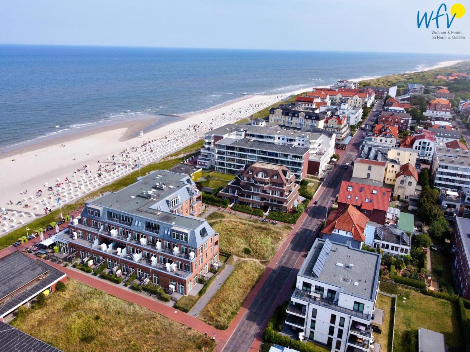Haus Strandblick Ferienwohnung 15 Wangerooge Buitenkant foto